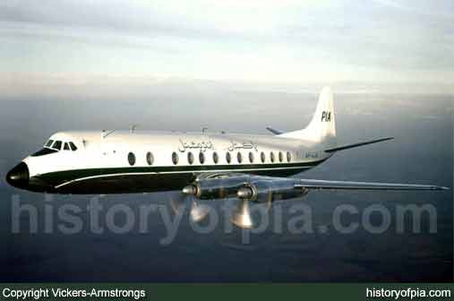 PIA Vickers Viscount 815