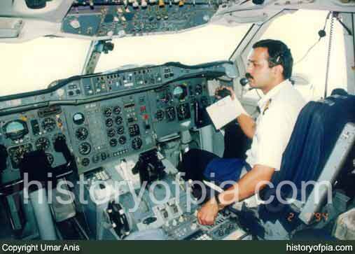 First Officer of a PIA Airbus A300B4-203