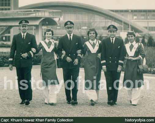 PIA Air Hostess Naseem Feroze