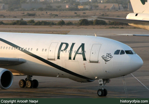 PIA Airbus A300B4-203