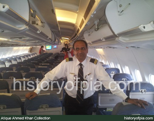 Senior Flight Steward Sakhi Muhammad Qureshi