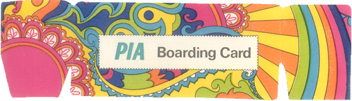 PIA Boarding Card