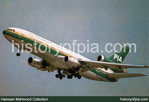 PIA McDonnell Douglas DC-10-30 Postcard