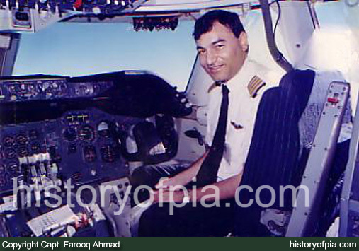 Co-Pilot Farooq Ahmad