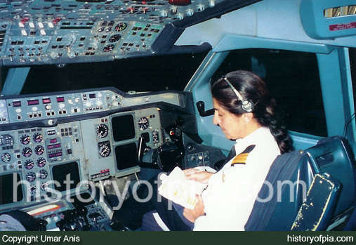 First Officer Maliha Sami