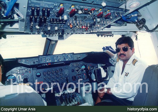 Co-Pilot Ahmer Malik