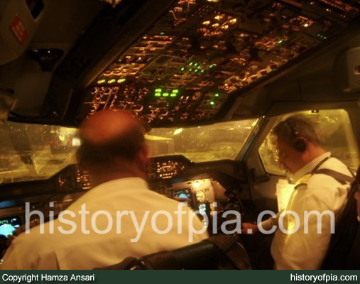 First Officer Saqib Ansari