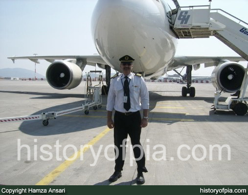 First Officer Saqib Ansari