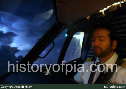 First Officer Aroosh Naqvi