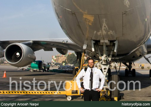 First Officer Aroosh Naqvi