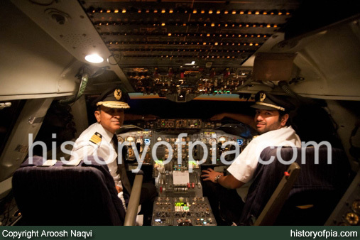 First Officer Aroosh Naqvi