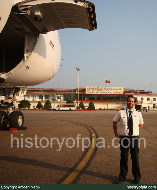 First Officer Aroosh Naqvi