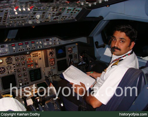 First Officer Kashan Dodhy