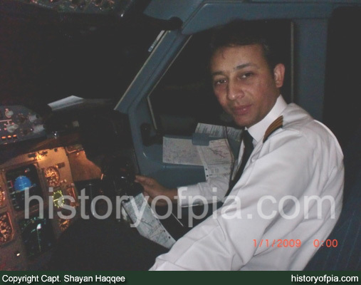 First Officer Tariq Bashir Alam