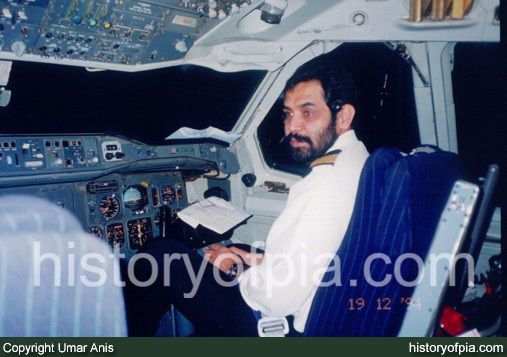 First Officer Nauman Amin