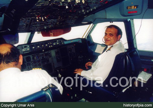 First Officer S.A. Shah