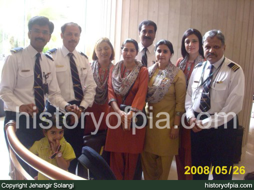 Flight Steward Jehangir Solangi