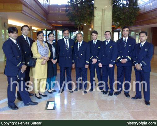 Senior Purser Pervez Safdar