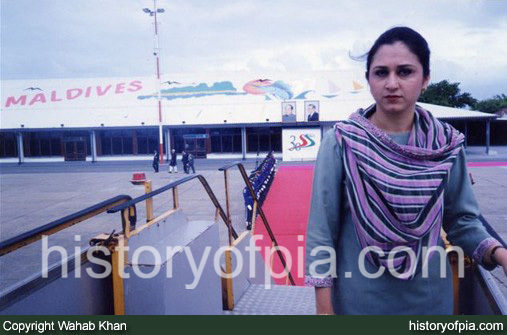 PIA Air Hostess Farhana Tahir